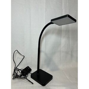 MaxLite LED 4W  Desk Lamp, Touch Control, Adjustable Gooseneck Black ML7LA4S30BK